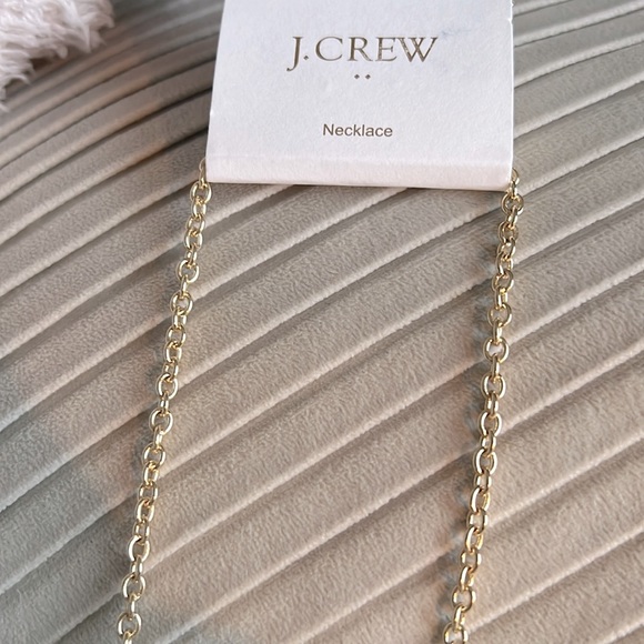 NWT J Crew Gold Floral Statement Necklace - Picture 6 of 9